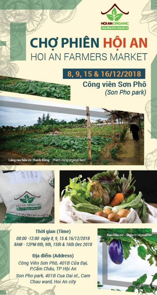 Hội An-Quảng Nam: Chợ phiên với các sản phẩm sạch, tạo thương hiệu mới