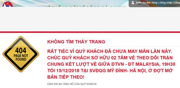 Người hâm mộ lại một lần nữa thất vọng khi mua vé trận Việt Nam - Malaysia - Hình 2