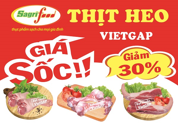 Sagrifood thực hiện chương trình giảm giá 30% tháng 12