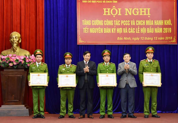 Bắc Ninh: Tăng cường công tác phòng cháy, chữa cháy dịp Tết Nguyên đán Kỷ Hợi 2019 - Hình 1