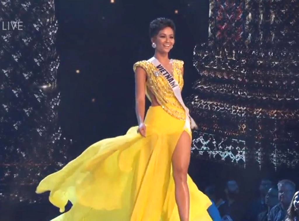 Cuộc thi bán kết của Miss Universe 2018: H'Hen Niê tỏa sáng và vô cùng nổi bật