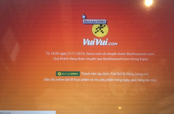 Trang thương mại điện tử Vuivui.com bị ‘khai tử’ - Hình 1