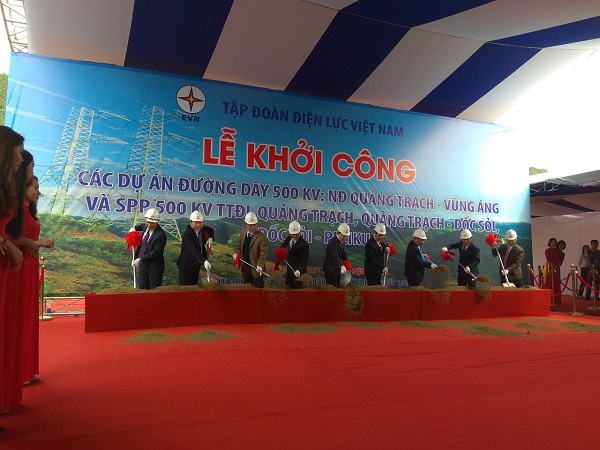 Khởi công nhiều công trình điện cấp bách của quốc gia