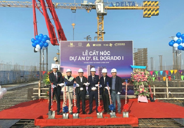 Tân Hoàng Minh chính thức cất nóc dự án D’. El Dorado I