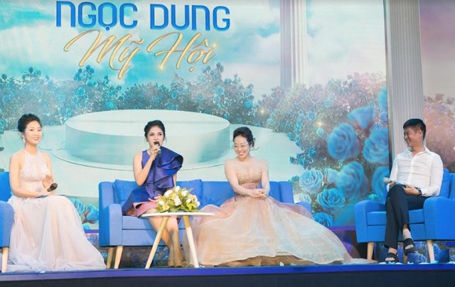 Việt Trinh, Hari Won và Hương Giang đọ sắc tại sự kiện “Ngọc Dung mỹ hội” - Hình 4