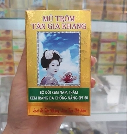 Bộ Y tế: Thu hồi sản phẩm Cream mủ trôm Tân Gia Khang do không đảm bảo chất lượng - Hình 1