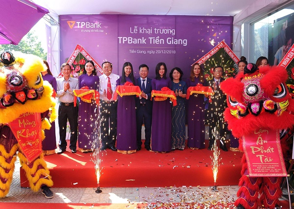 Chi nhánh TPBank đầu tiên tại tỉnh Tiền Giang chính thức đi vào hoạt động