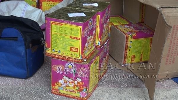 Công an Bắc Kạn: Bắt giữ vụ vận chuyển hơn 164 kg pháo hoa, pháo nổ trái phép