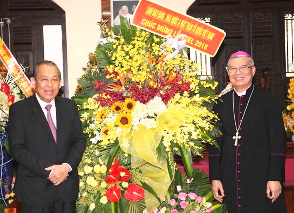 Phó Thủ tướng Thường trực Trương Hòa Bình chúc mừng Giáng sinh tại Đà Nẵng - Hình 1