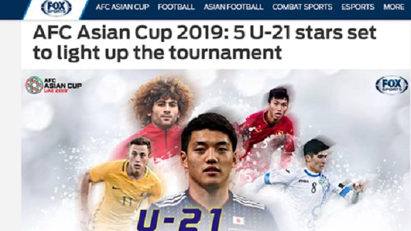 Văn Hậu lọt vào Top 5 sao trẻ hứa hẹn ở Asian Cup 2019 - Hình 1