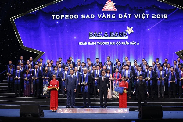 BAC A BANK giành Giải thưởng Sao Vàng đất Việt ngay lần đầu tham gia - Hình 1