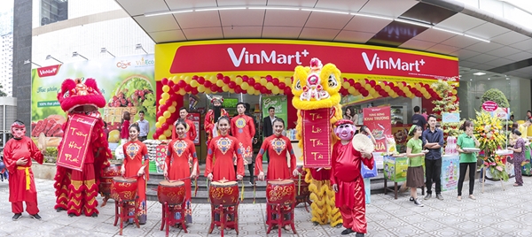 VinMart+ lập kỷ lục ngành bán lẻ: Khai trương 117 cửa hàng chỉ trong 1 ngày - Hình 1