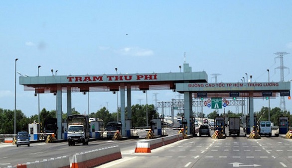 Từ 0 giờ ngày 1/1/2019 tạm dừng thu phí cao tốc TP.HCM - Trung Lương