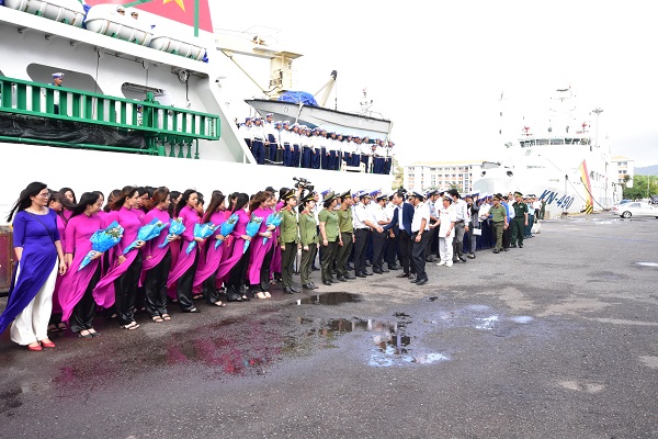 Khánh Hoà: Tiễn 3 tàu ra quân và chúc tết quần đảo Trường Sa - Hình 1