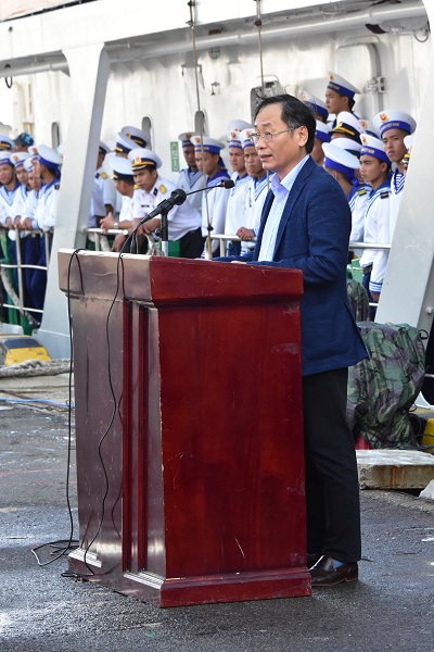 Khánh Hoà: Tiễn 3 tàu ra quân và chúc tết quần đảo Trường Sa - Hình 3