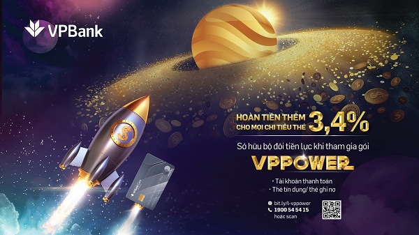 VPBank tung ưu đãi hấp dẫn cùng gói sản phẩm mới VPPower - Hình 1