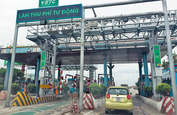 Đã vận hành 26 trạm thu phí tự động không dừng