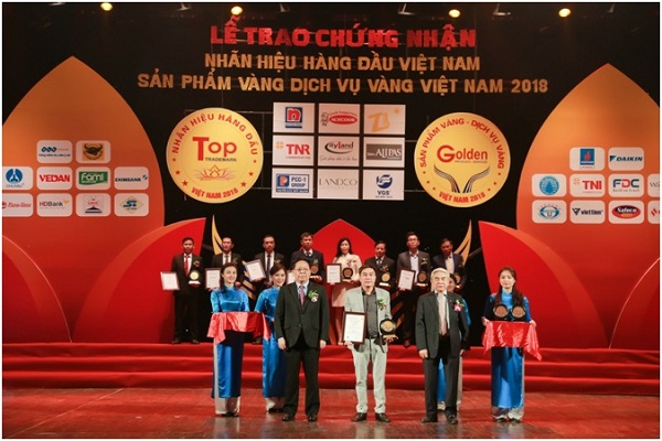 Công ty Cổ phần Landco đoạt giải TOP 20 Sản phẩm vàng, Dịch vụ vàng Việt Nam 2018 - Hình 1