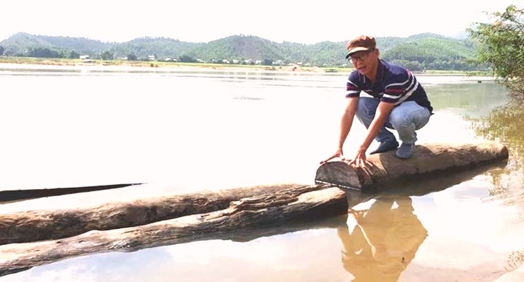 Quảng Nam: Phát hiện vụ vận chuyển gỗ lậu trên sông Vu Gia - Hình 1