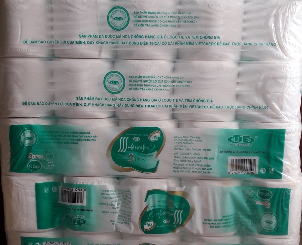 Hà Nội: Tạm giữ hàng nghìn cuộn giấy vệ sinh nghi giả mạo nhãn hiệu - Hình 2