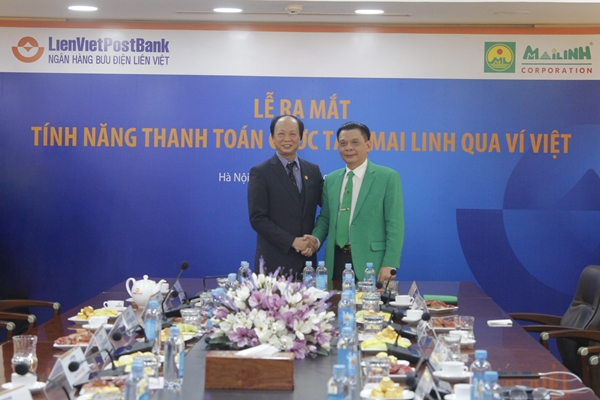 Mai Linh hợp tác với LienVietPostBank cung cấp dịch vụ ‘Đi taxi - chi Ví Việt’ - Hình 1