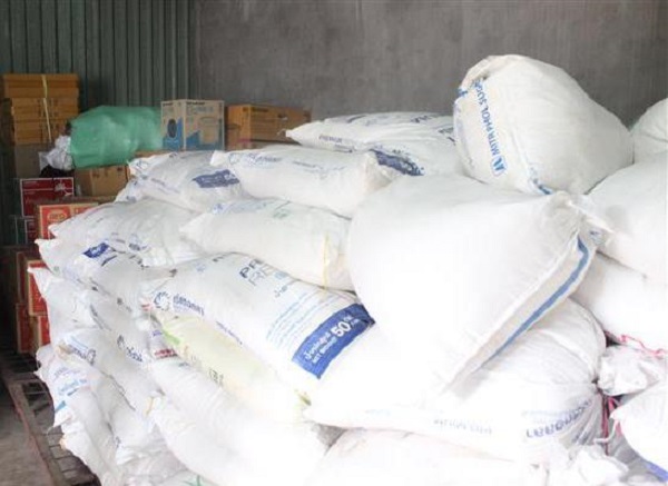 Hải quan Quảng Trị: Thu giữ hơn 4 tấn đường kính nhập lậu