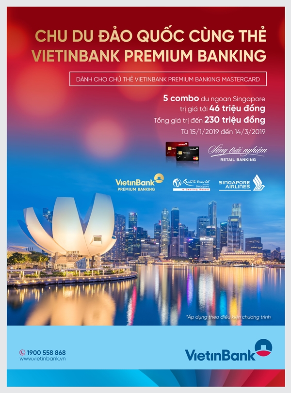 Chu du đảo quốc cùng thẻ VietinBank Premium Banking - Hình 1