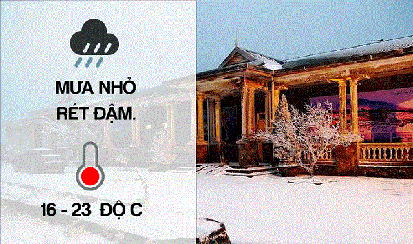 Dự báo thời tiết ngày 20/1: Miền Bắc có không khí lạnh về tối và đêm