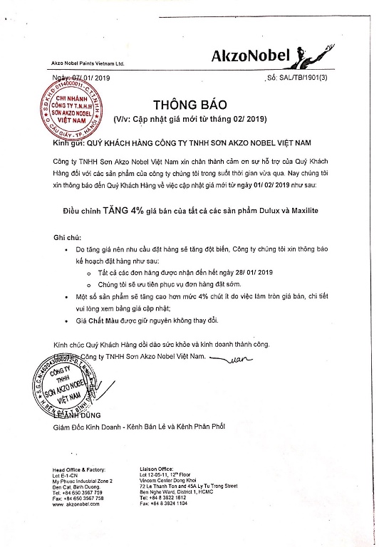 Sơn tăng giá – nên chọn thương hiệu hay chất lượng?