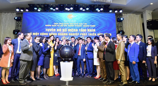 Lễ công bố tầm nhìn, sứ mệnh nhóm dịch vụ hỗ trợ doanh nghiệp và doanh nhân