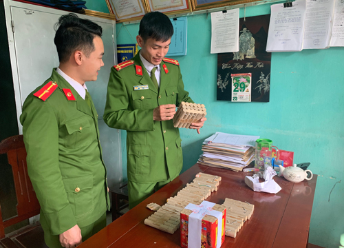 Thanh Hóa: Liên tiếp bắt giữ nhiều vụ vận chuyển, tàng trữ trái phép pháo nổ những ngày giáp Tết