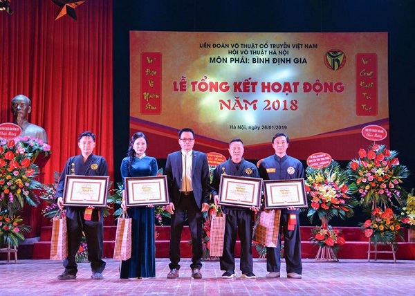 Năm 2019 Môn phái Bình Định Gia: Chính thức trực thuộc Liên đoàn võ thuật cổ truyền Việt Nam