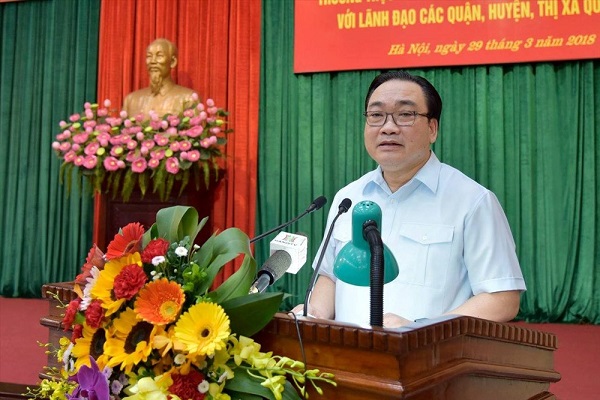 Bí thư Thành ủy Hà Nội Hoàng Trung Hải gửi thư chúc Tết đồng bào, chiến sỹ Thủ đô