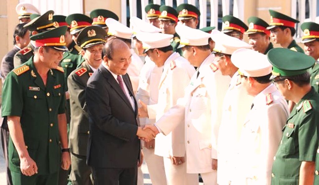 Thủ tướng Nguyễn Xuân Phúc chúc Tết lực lượng vũ trang tại TP. Đà Nẵng - Hình 3