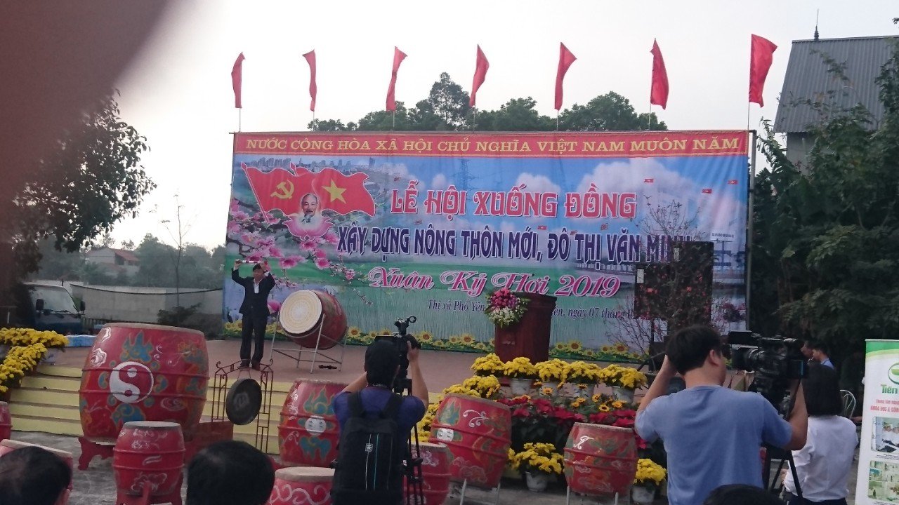 Thái Nguyên: Thị xã Phổ Yên tưng bừng tổ chức Lễ hội Xuống đồng - Hình 1