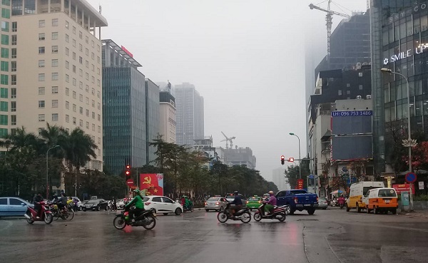 Dự báo thời tiết ngày 13/2/2019: Bắc Bộ mưa phùn, trời lạnh