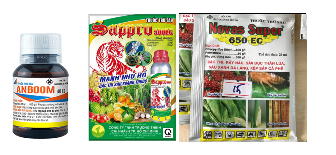 Loại bỏ 2 hoạt chất trong thuốc bảo vệ thực vật