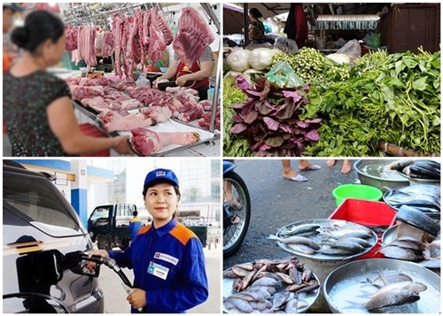 Thị trường hàng hóa tiêu dùng tuần qua: Giá xăng giữ nguyên, vàng tăng mạnh, thực phẩm biến động