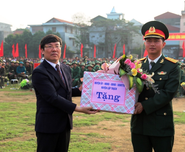 Vĩnh Phúc: Rộn ràng ngày hội tòng quân