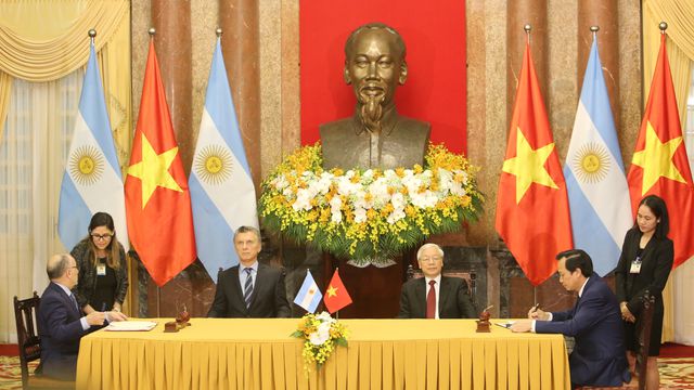 Thông cáo chung Việt Nam - Argentina