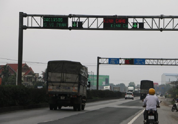 Cân tải trọng xe hiện đại nhất Việt Nam đặt trên Quốc lộ 5 - Hình 2
