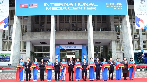 Khai trương Trung tâm Báo chí quốc tế phục vụ Hội nghị Thượng đỉnh Mỹ - Triều Tiên - Hình 1
