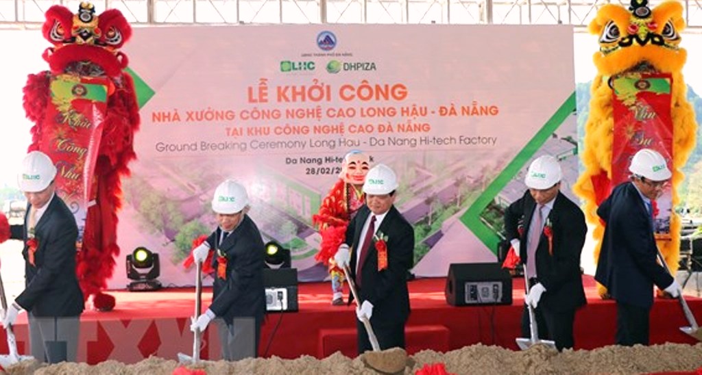 Lễ khởi công nhà xưởng công nghệ cao Long Hậu tại Khu công nghệ cao Đà Nẵng - Hình 1