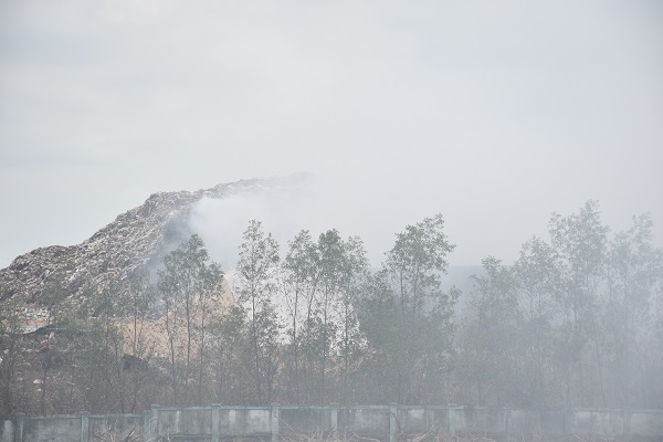 BRVT: Cháy lớn tại khu xử lý chất thải tập trung Tóc Tiên, thị xã Phú Mỹ - Hình 4