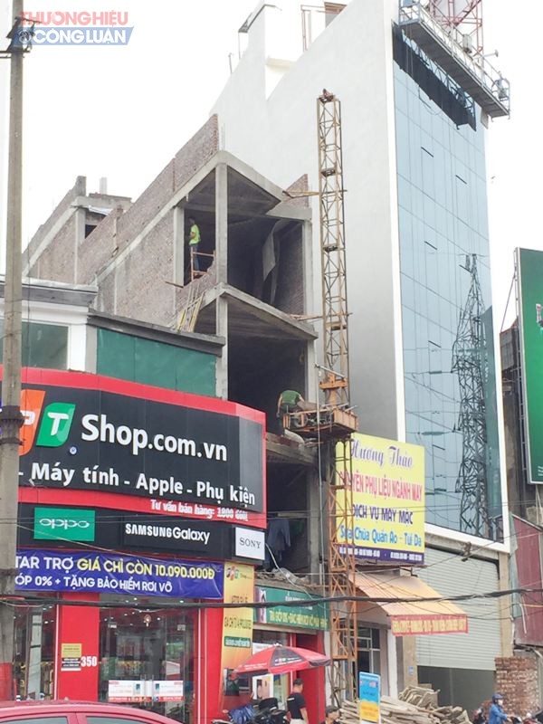 Hà Nội: La liệt nhà “siêu mỏng, siêu méo” chờ cơ quan chức năng xử lý