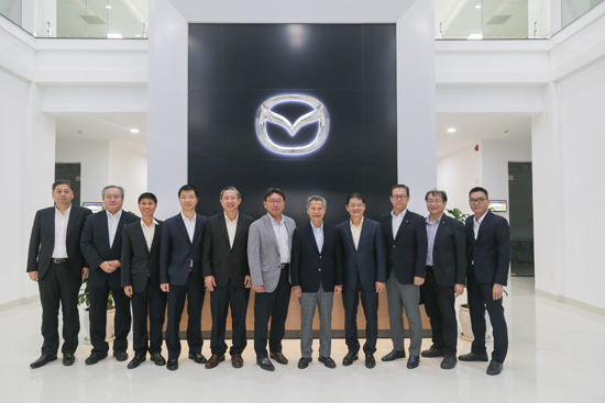 Lãnh đạo cấp cao tập đoàn Mazda thăm và làm việc tại THACO - Hình 1