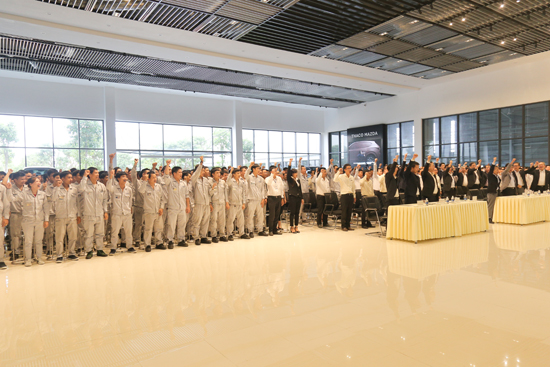 Lãnh đạo cấp cao tập đoàn Mazda thăm và làm việc tại THACO - Hình 7