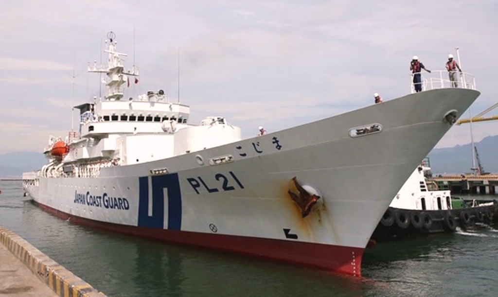 Đà Nẵng: 2 tàu huấn luyện thuộc lực Lượng tự vệ trên biển Nhật Bản tới cảng Tiên Sa