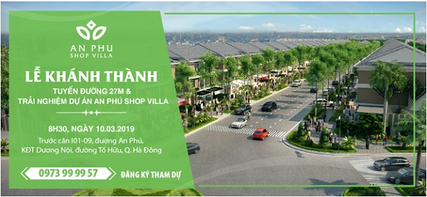 Tập đoàn Nam Cường tổ chức Lễ Khánh thành tuyến đường rộng 27m và trải nghiệm Dự án An Phú Shop-villa - Hình 1