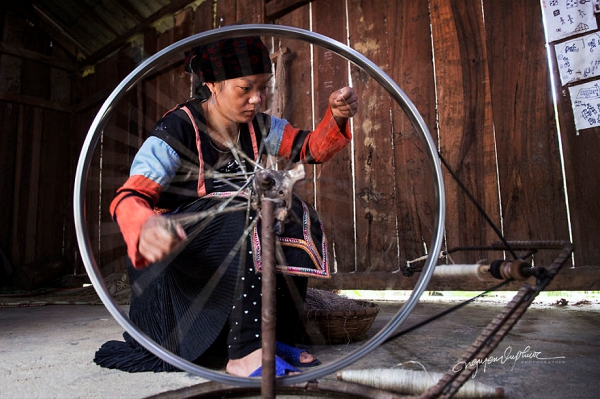 Phụ nữ H’Mông và nghề dệt vải lanh truyền thống ở xã Lùng Tám - Hình 10